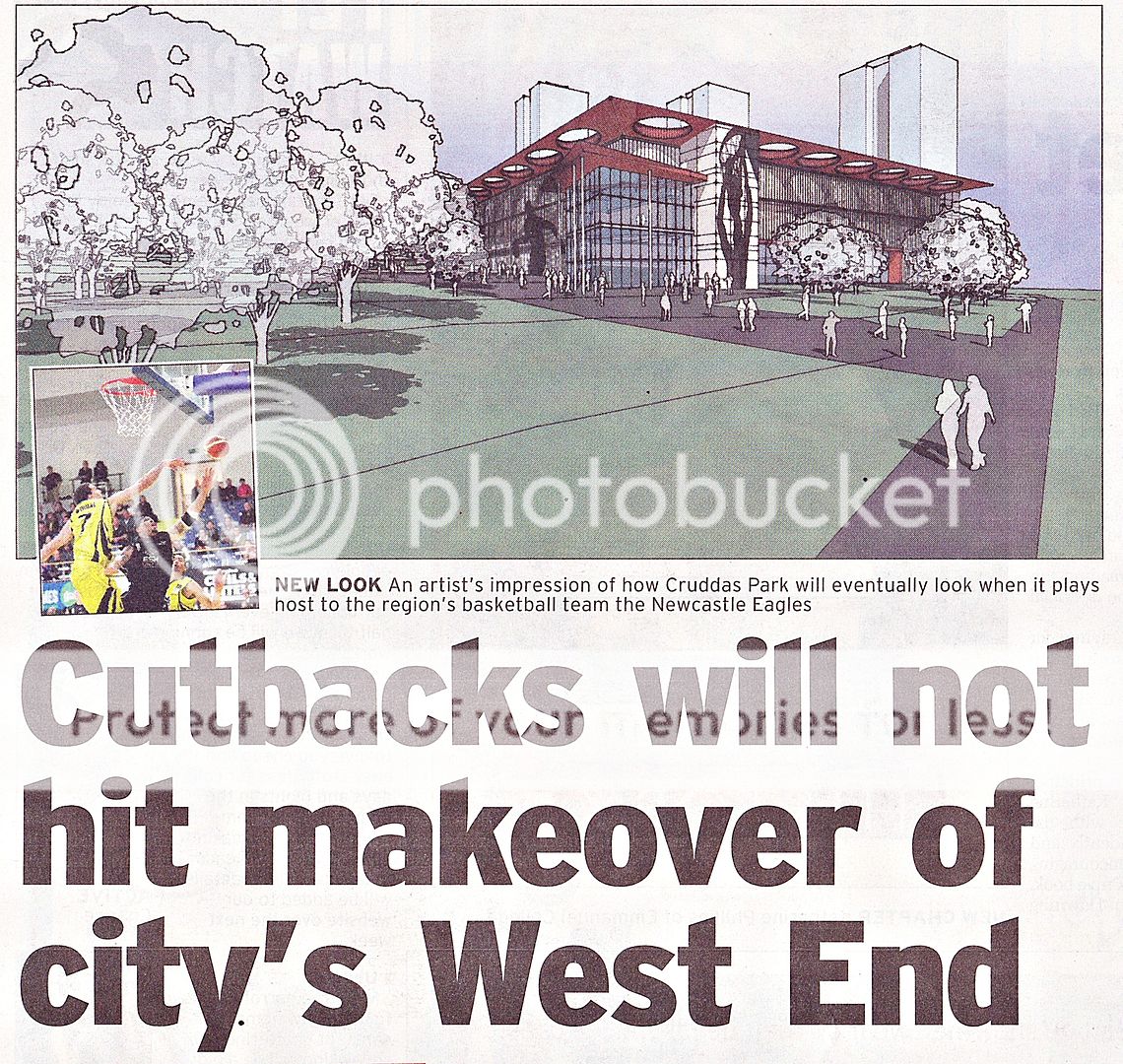 Newcastle Eagles Basketball Arena Newcastle 2,800 Completed